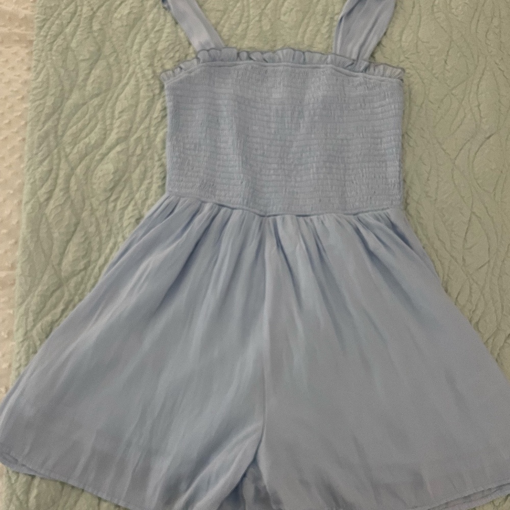 Blue Romper